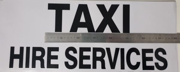 Taxi Decals & Stickers