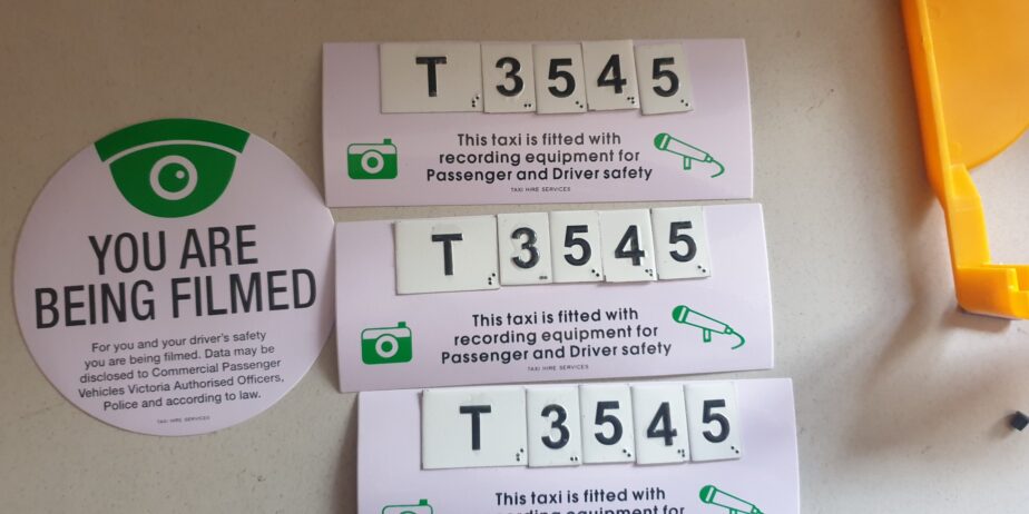 Tactile Numbering Stickers SET